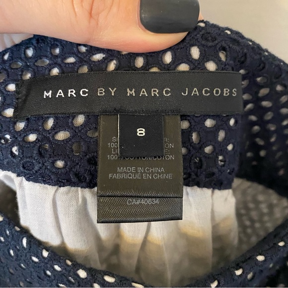 Marc by Marc Jacobs Eyelet Bow Y2K dress size 8 - Picture 5 of 8